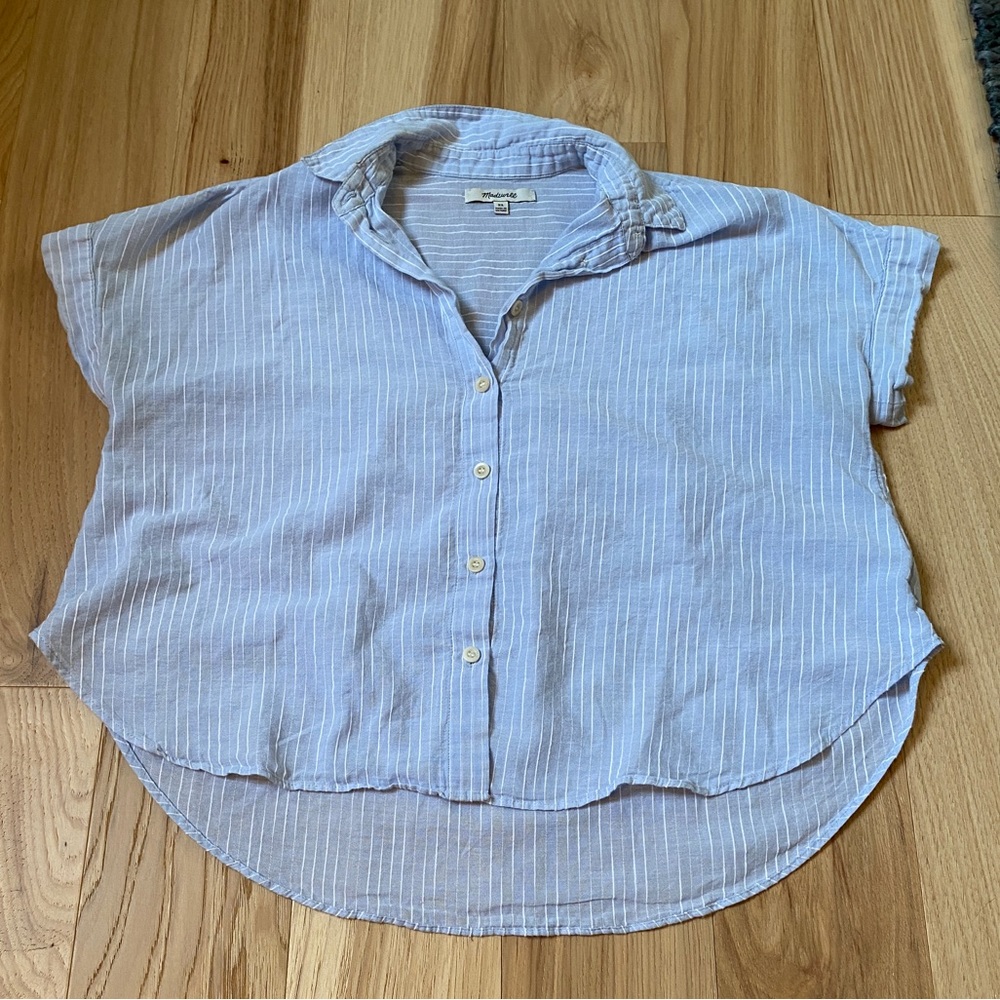 Madewell Stripped Blouse